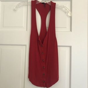 Out From Under Button-Up Tank